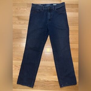 Alberto Jeans Mens 33x31 T400 Tommy Comfort Fit Stretch 5 Pocket Denim‎ Blue